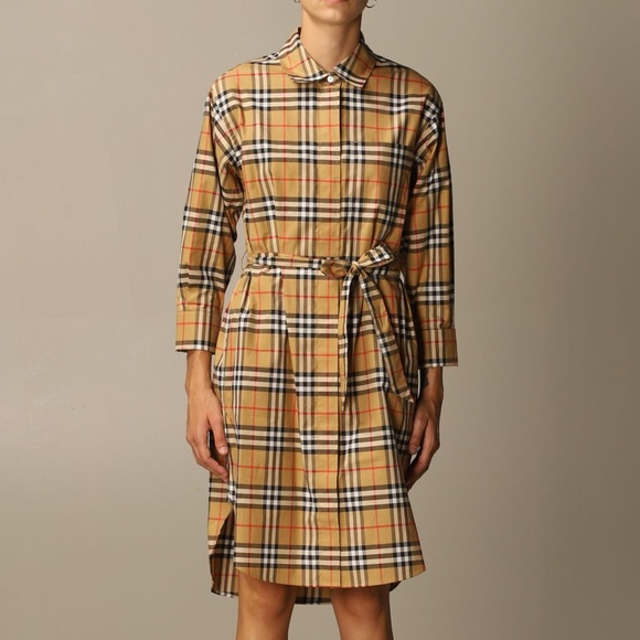 Authentic Burberry shirt dress - Picture 4 of 12